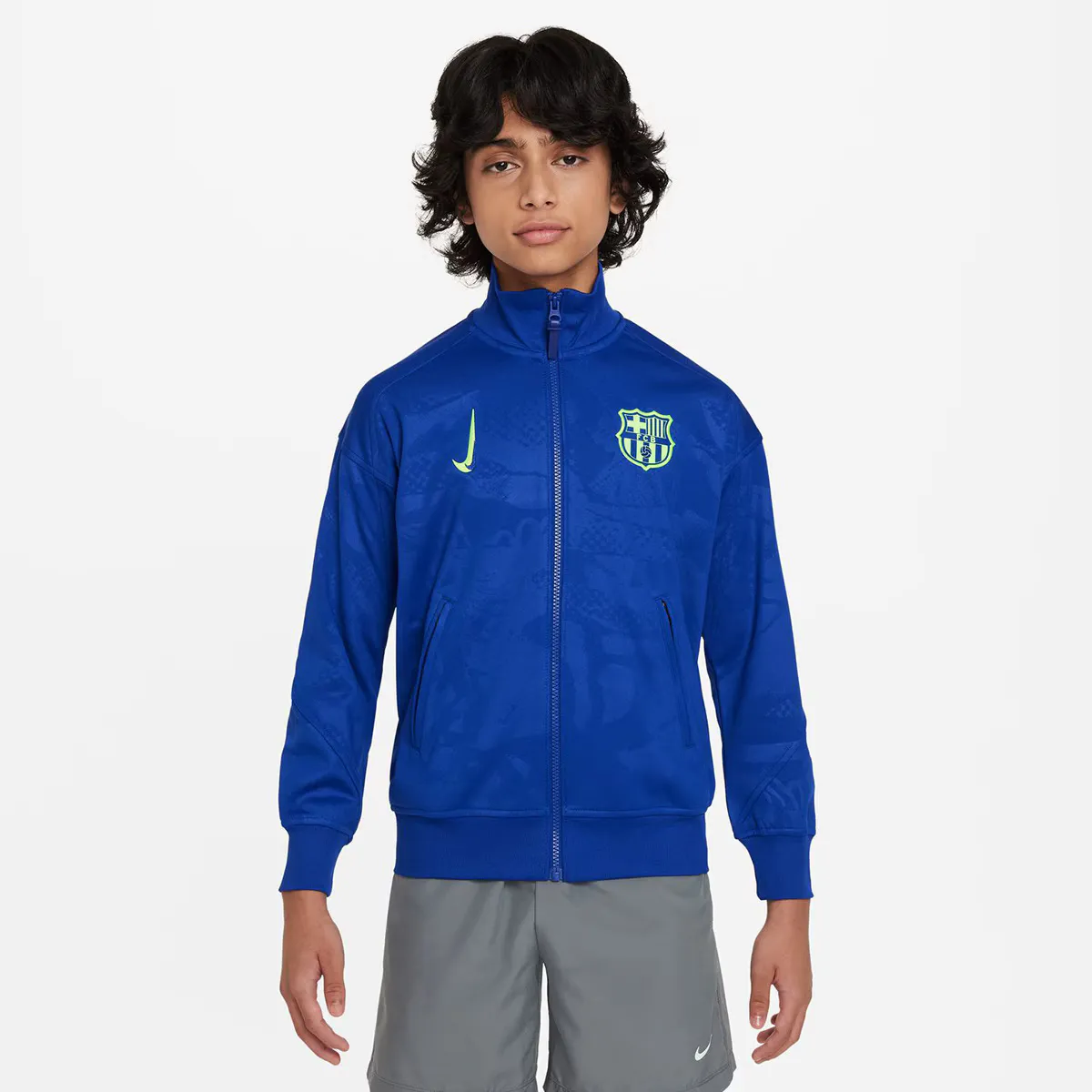 

ФК Барселона 2024-2025 Academy Pro Nike Детская куртка, синий