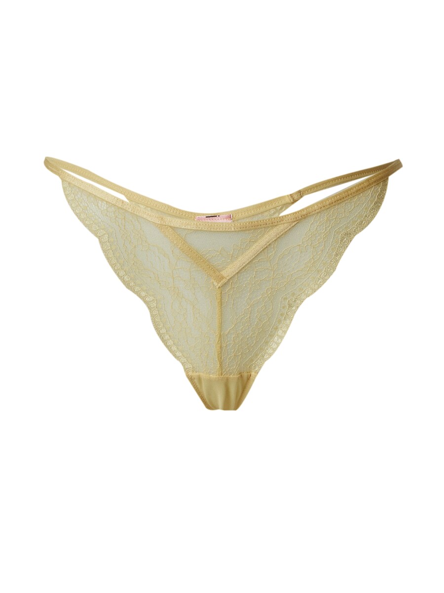 

Стринги Hunkemöller Thong Isabelle, цвет light yellow