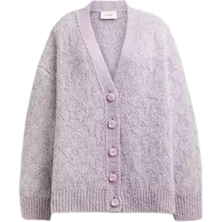 

COACH Трикотаж женский светло-фиолетовый