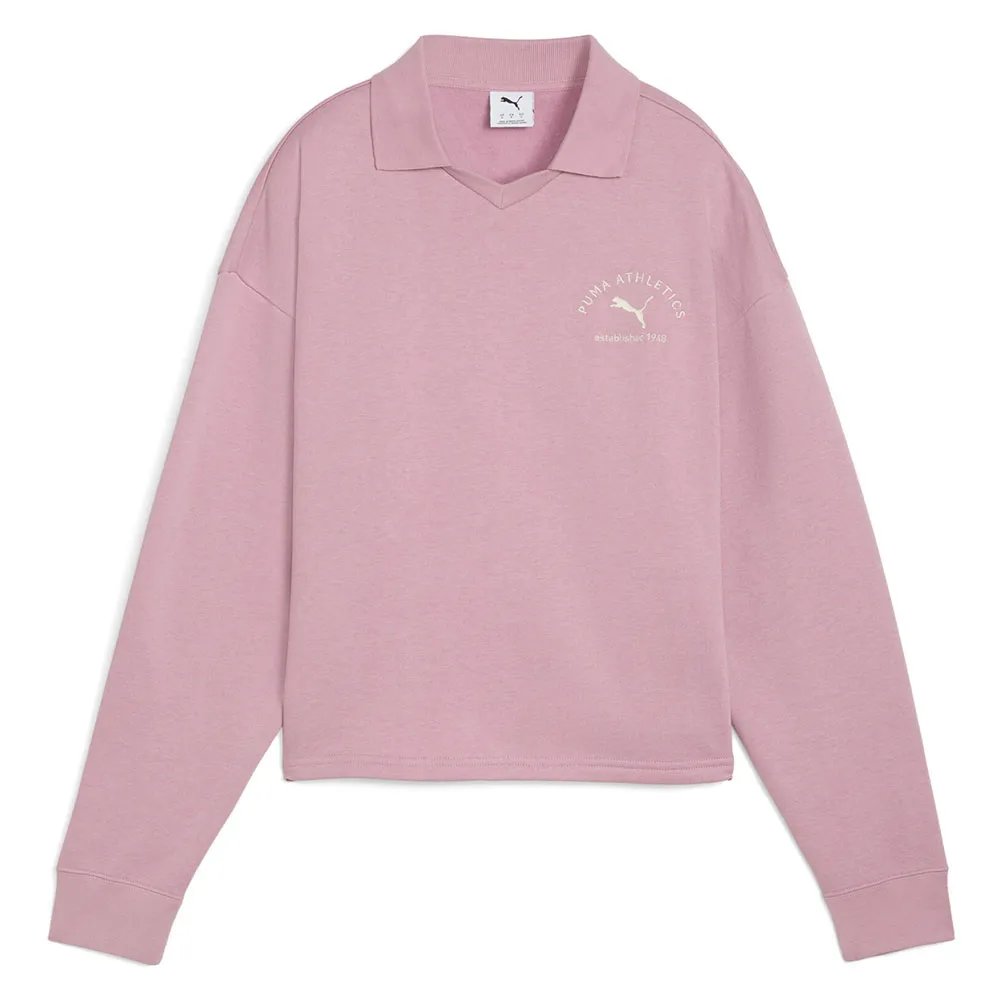 

Поло с длинным рукавом Puma Class Comfort Short, розовый