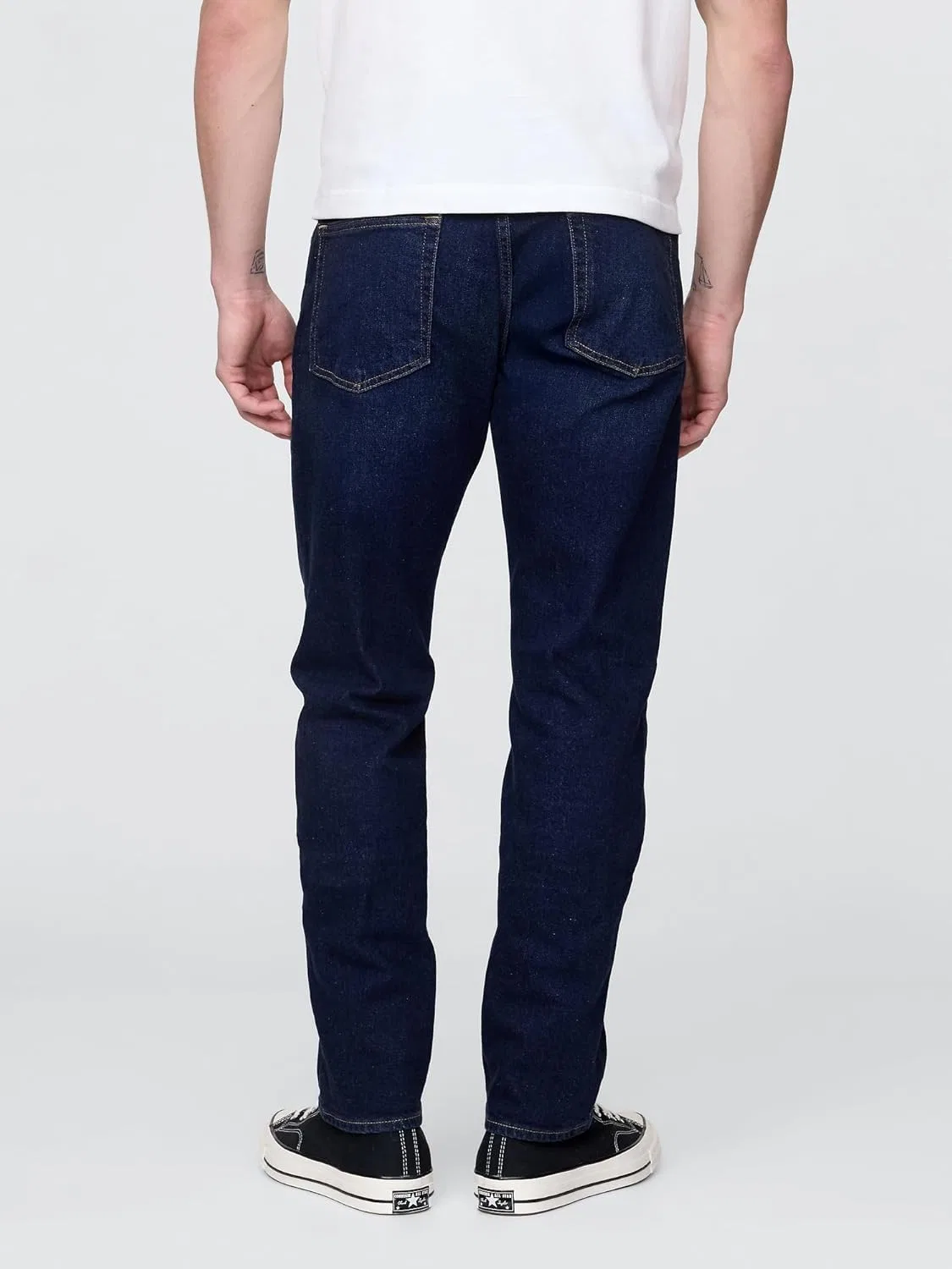 Джинсы с Gapflex GAP, Worn Dark — фото 4