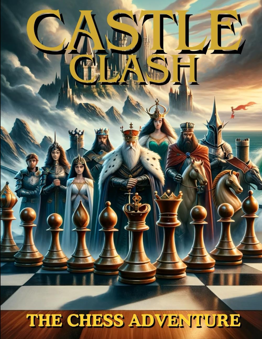 

story books for kids Castle Clash: The Chess Adventure, an educational story for children about how to play chess (Independently published)