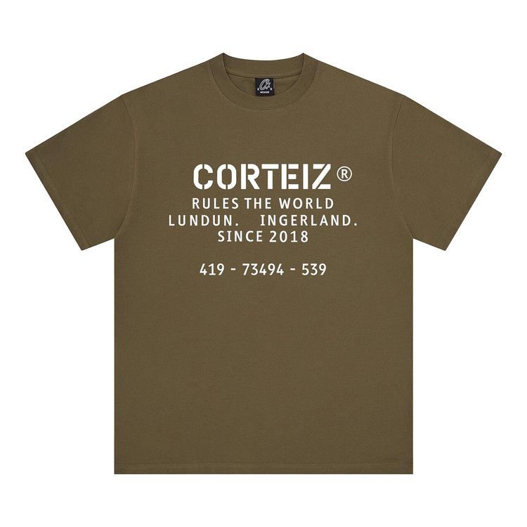 

Футболка Corteiz OG Stencil Tee, Khaki