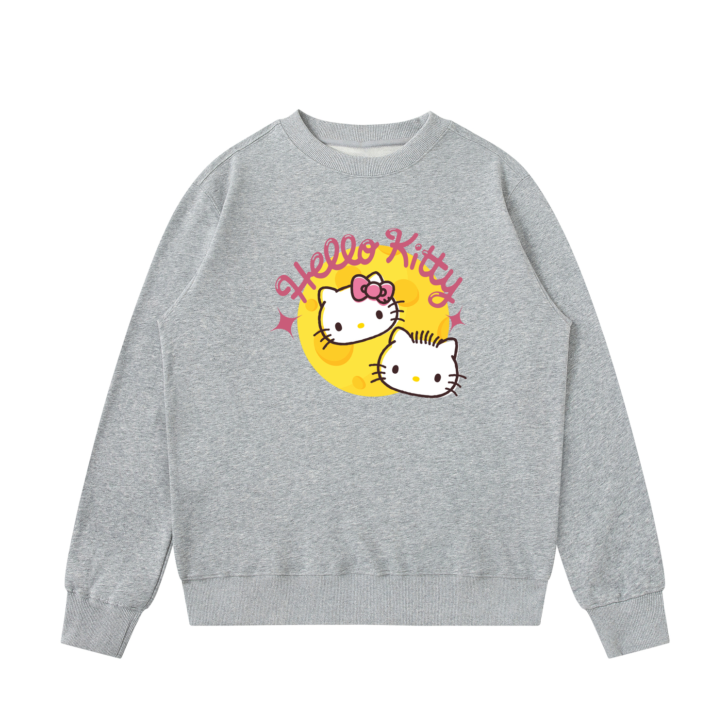 

Худи HelloKitty Hello Kitty SS25 Unisex Sanrio, серый