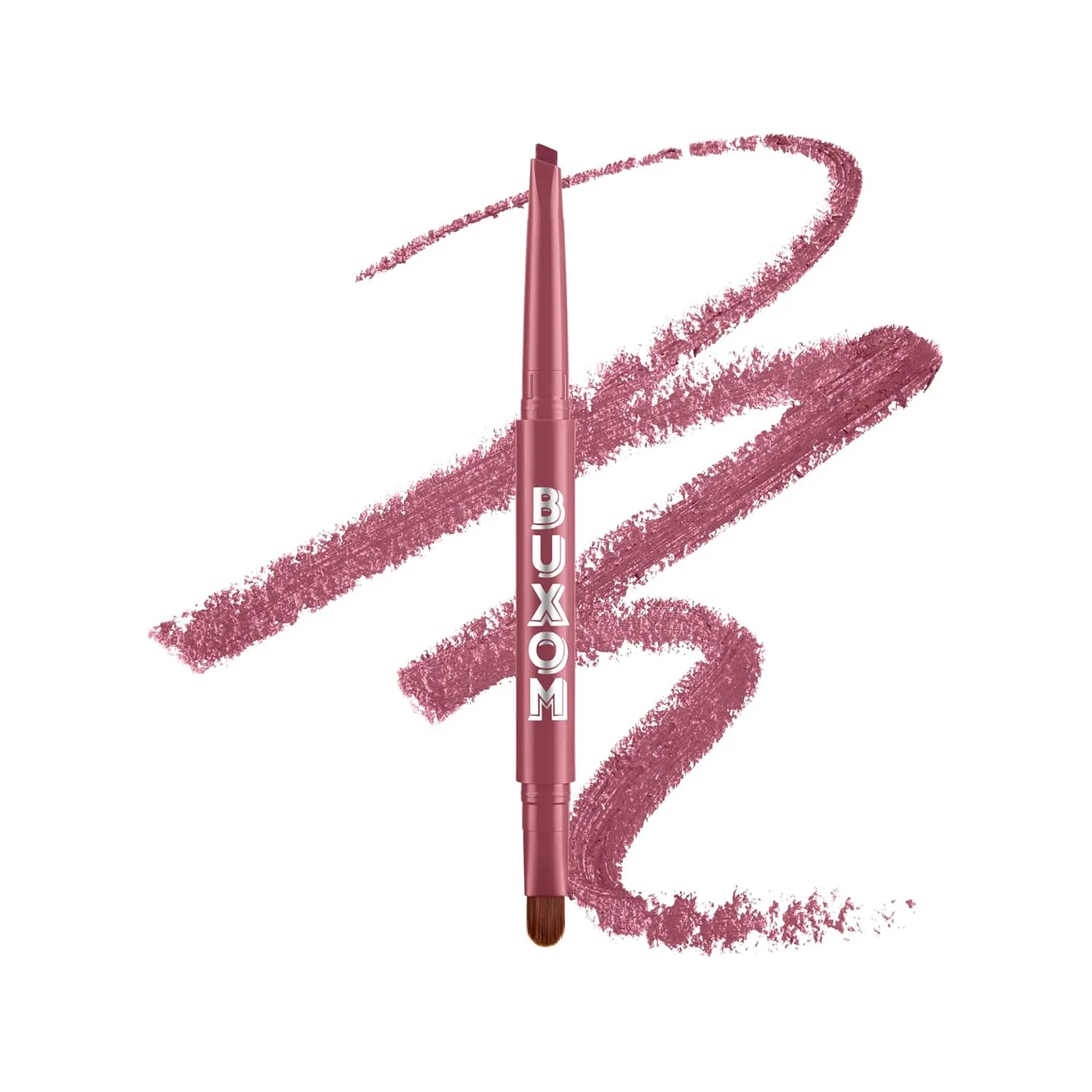 Карандаш для губ Buxom Power Line Plumping Lip Line, стойкий, водостойкий и выдвижной, увлажняющая формула с пептидами и витамином Е, матовое покрытие, не тестируется на животных, не требует заточки., AB Dangerous Dolly (Mauve)