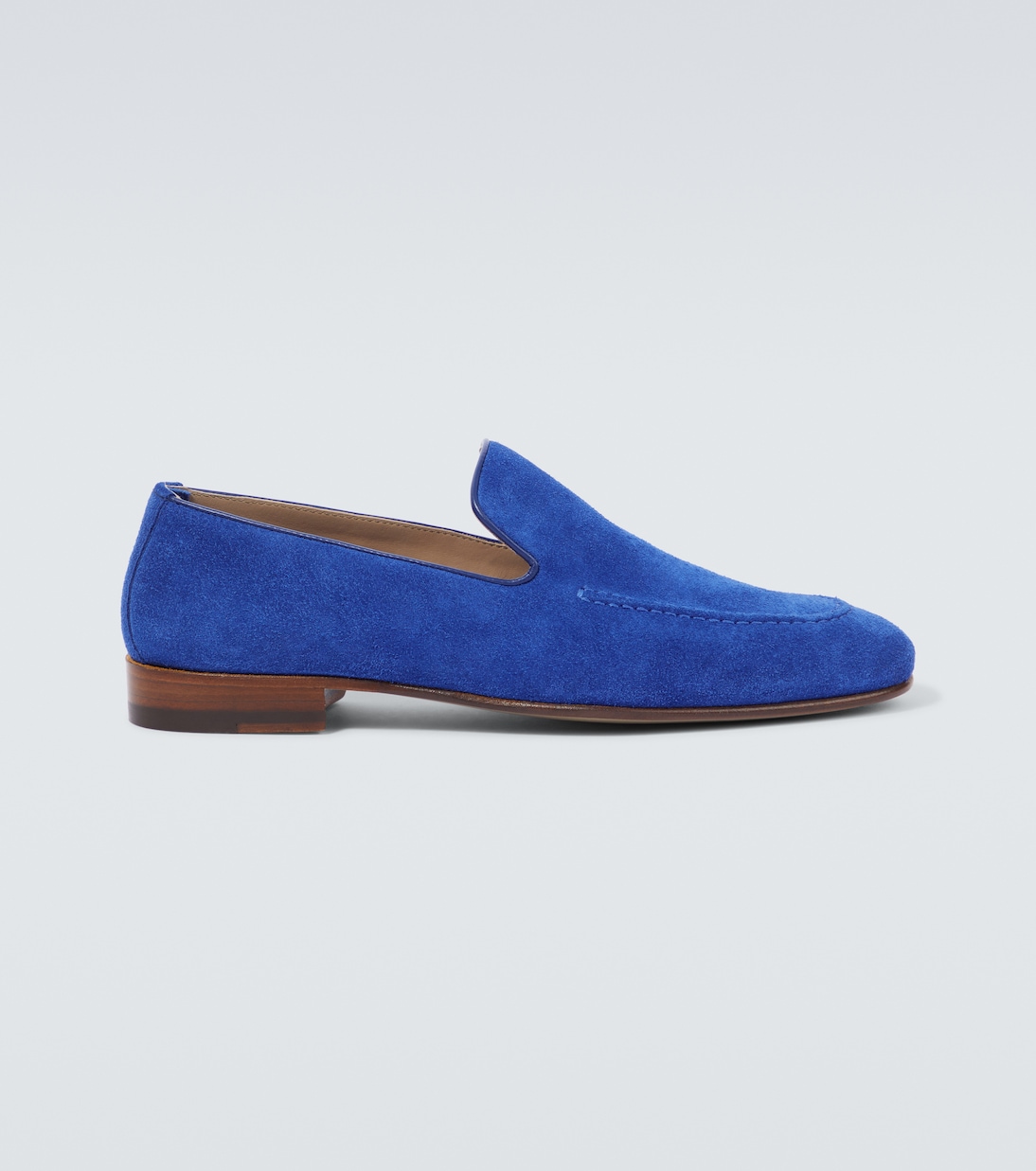

Туфли-лоферы Truro из замши Manolo Blahnik, 4302 Blu