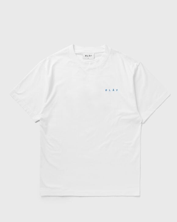 

Футболка Ølåf Scribble Face Tee, цвет optical white
