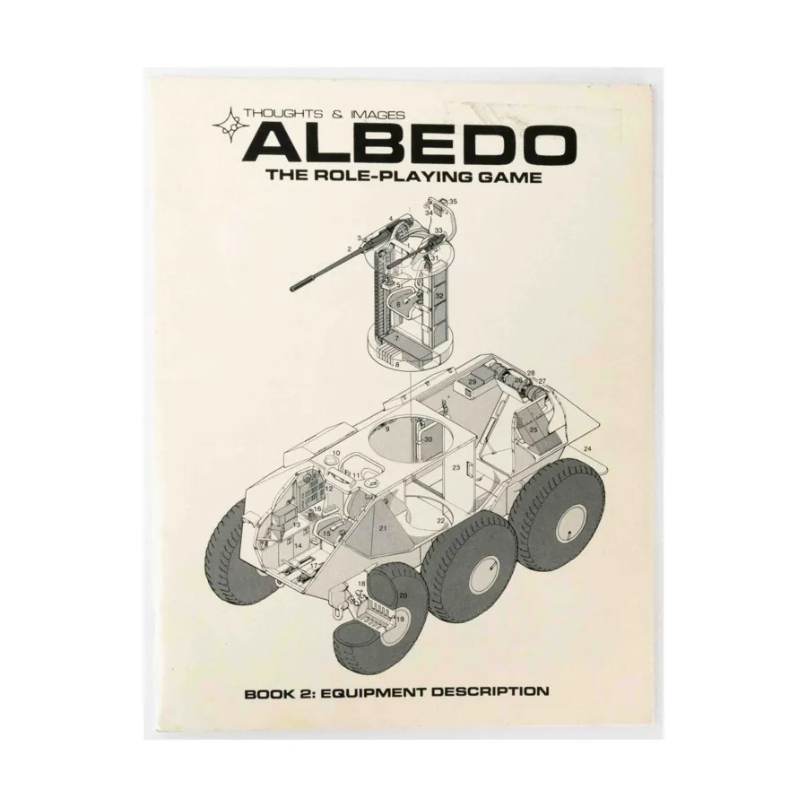 

Albedo - Equipment Book Only!, Albedo (Chessex), мягкая обложка