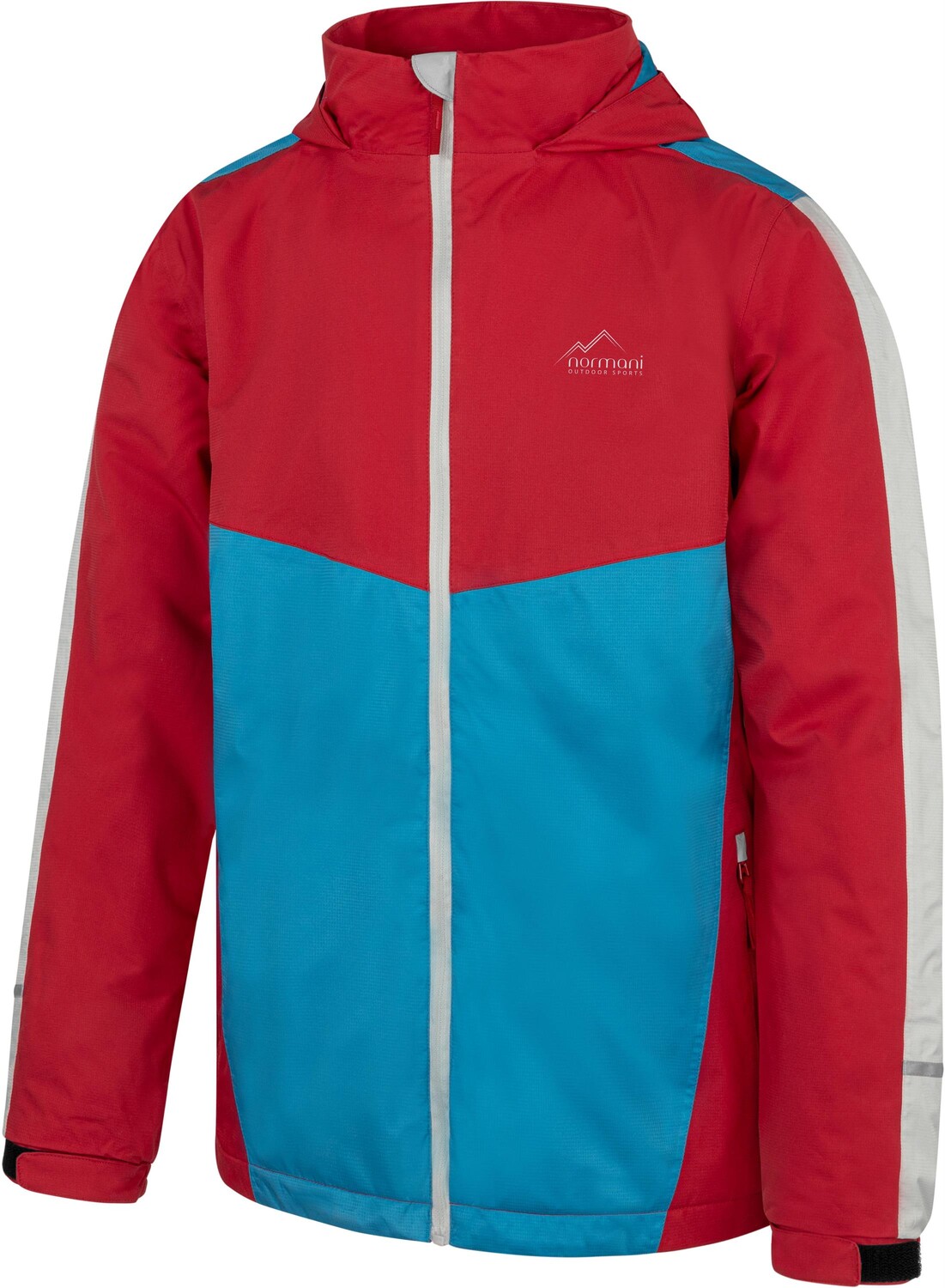Дождевик Normani Outdoor Sports Kinder Puyallup, красный — фото 2