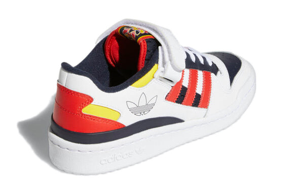 Кроссовки форум низкий Adidas, белый — фото 4