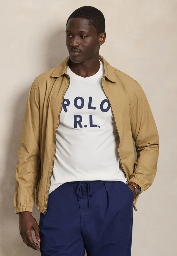 Футболка с принтом Polo Ralph Lauren Big & Tall, белый — фото 4