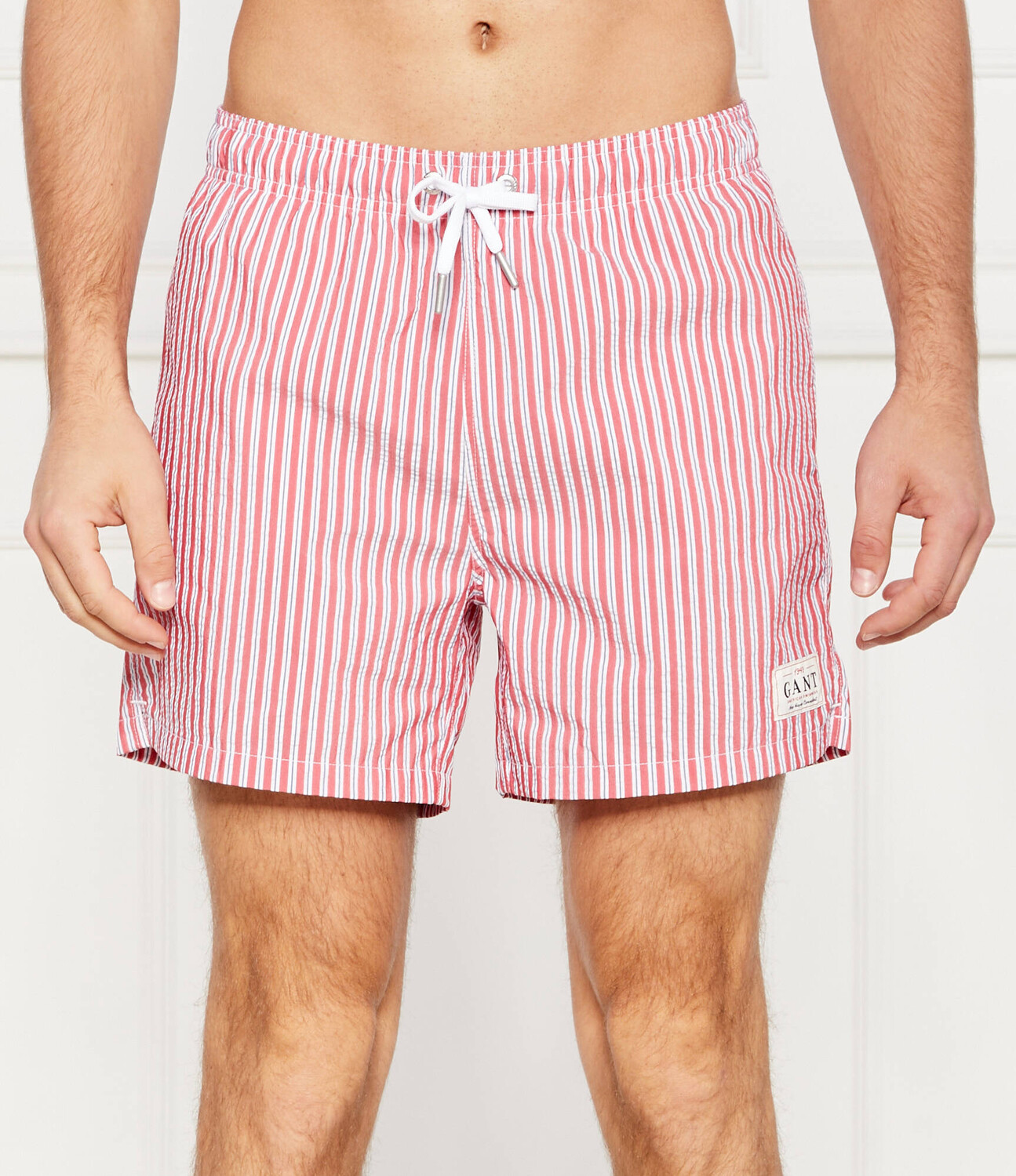 

Шорты для плавания Gant SEERSUCKER Regular Fit, коралловый
