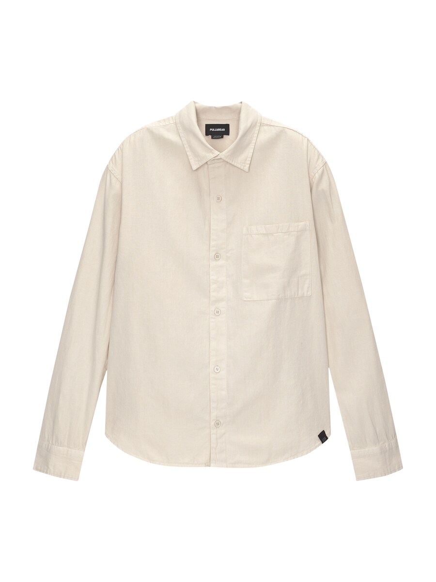 

Удобная рубашка на пуговицах Pull&Bear, цвет Pastel yellow