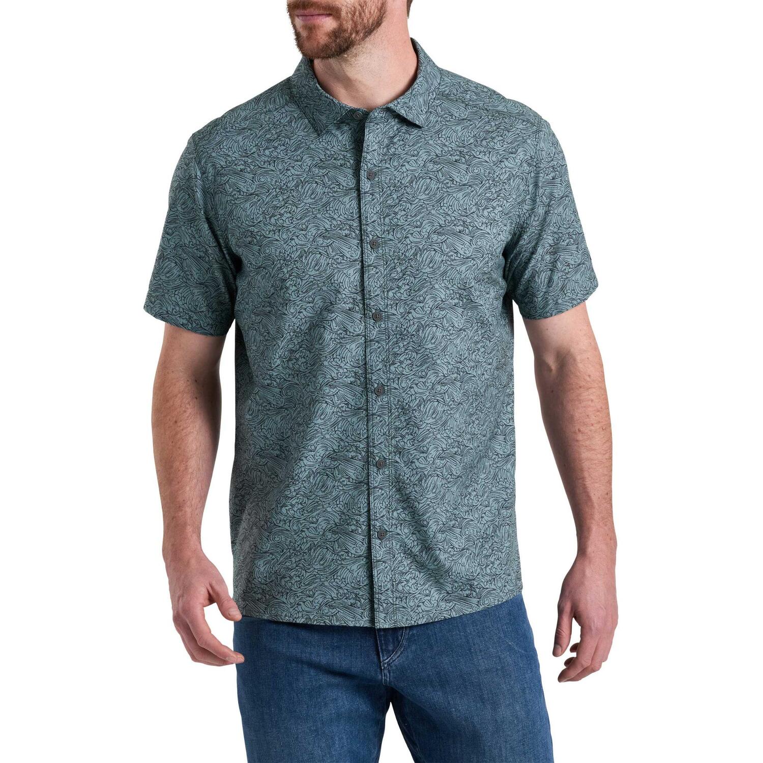 

Мужская футболка с коротким рукавом BREEZE KUHL, Deep Waters, Синий, Мужская футболка с коротким рукавом BREEZE KUHL, Deep Waters