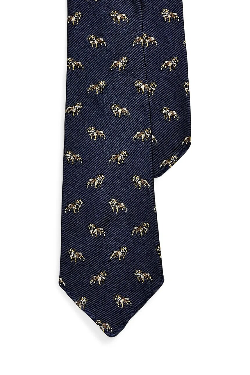 

Шелковый галстук Polo Ralph Lauren, темно-синий