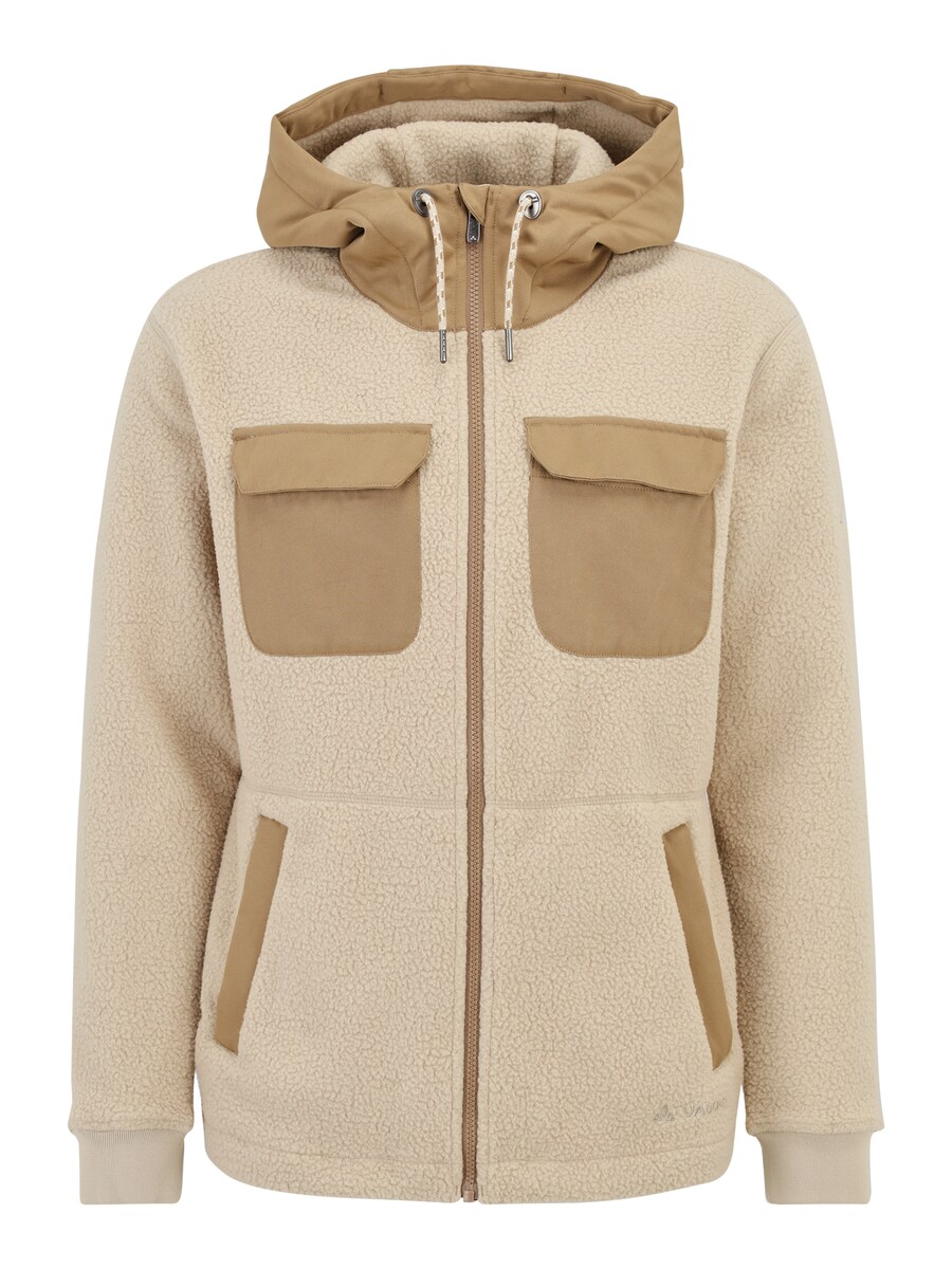 

Термо пуховик VAUDE Outdoor jacket Manukau, цвет beige/dark beige