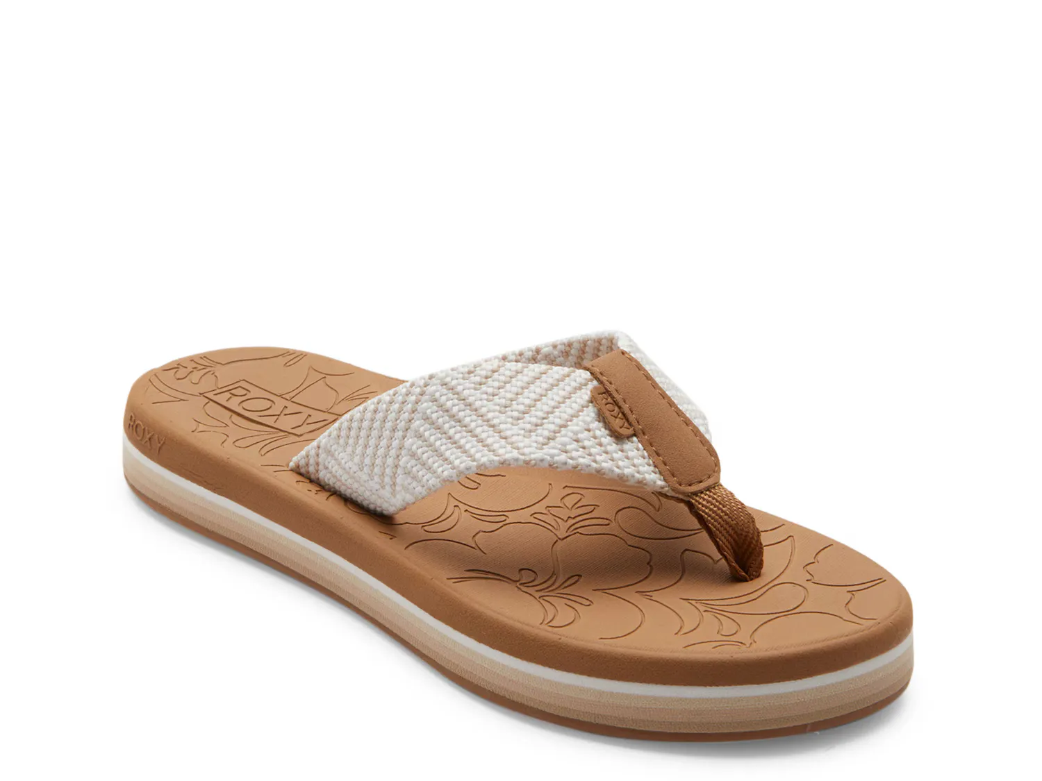 

Сандалии Gianna Flip Flop Roxy, серо-коричневый
