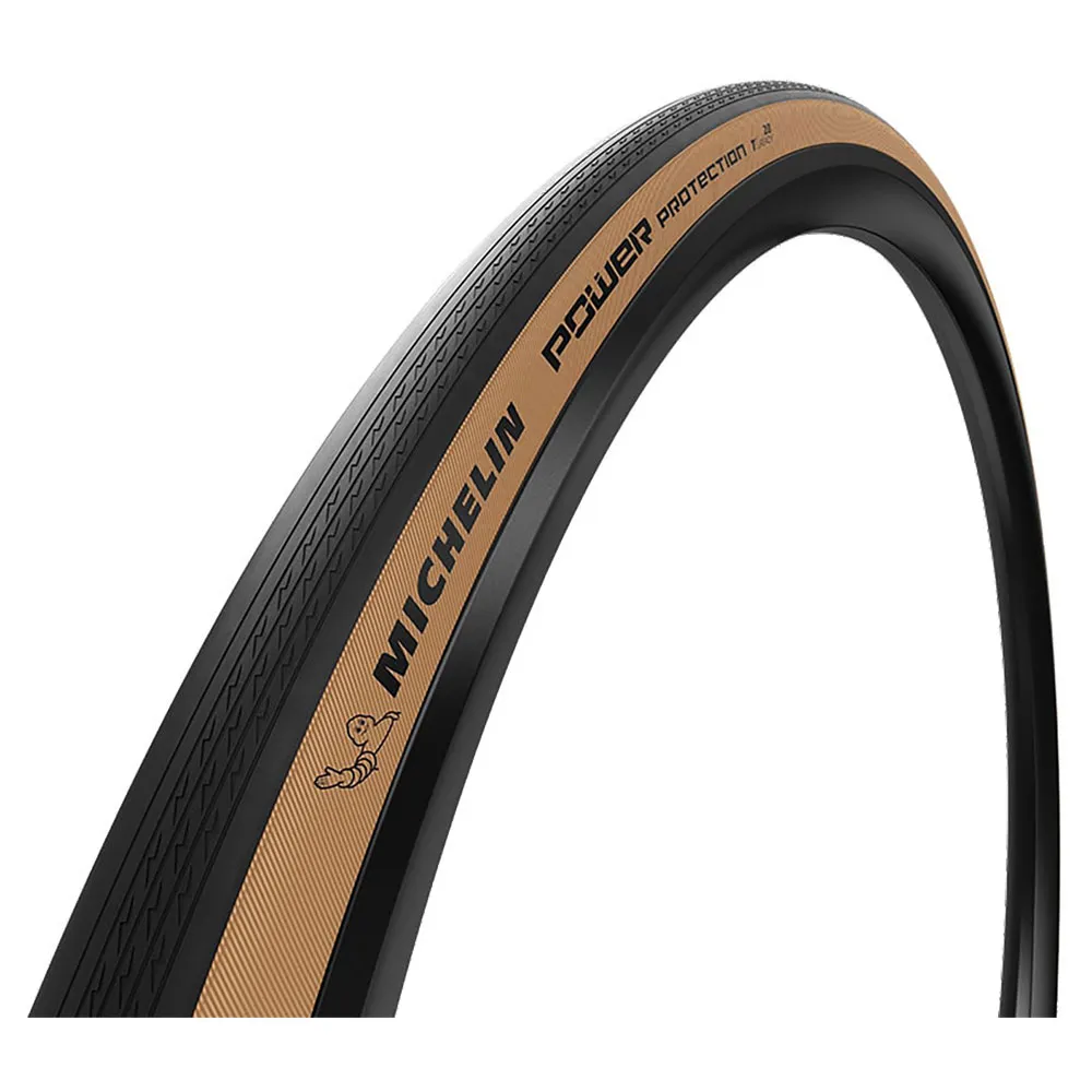 

Дорожная шина Michelin Power Protection 3x120 TPI Competition Tubeless 700C x 32, коричневый