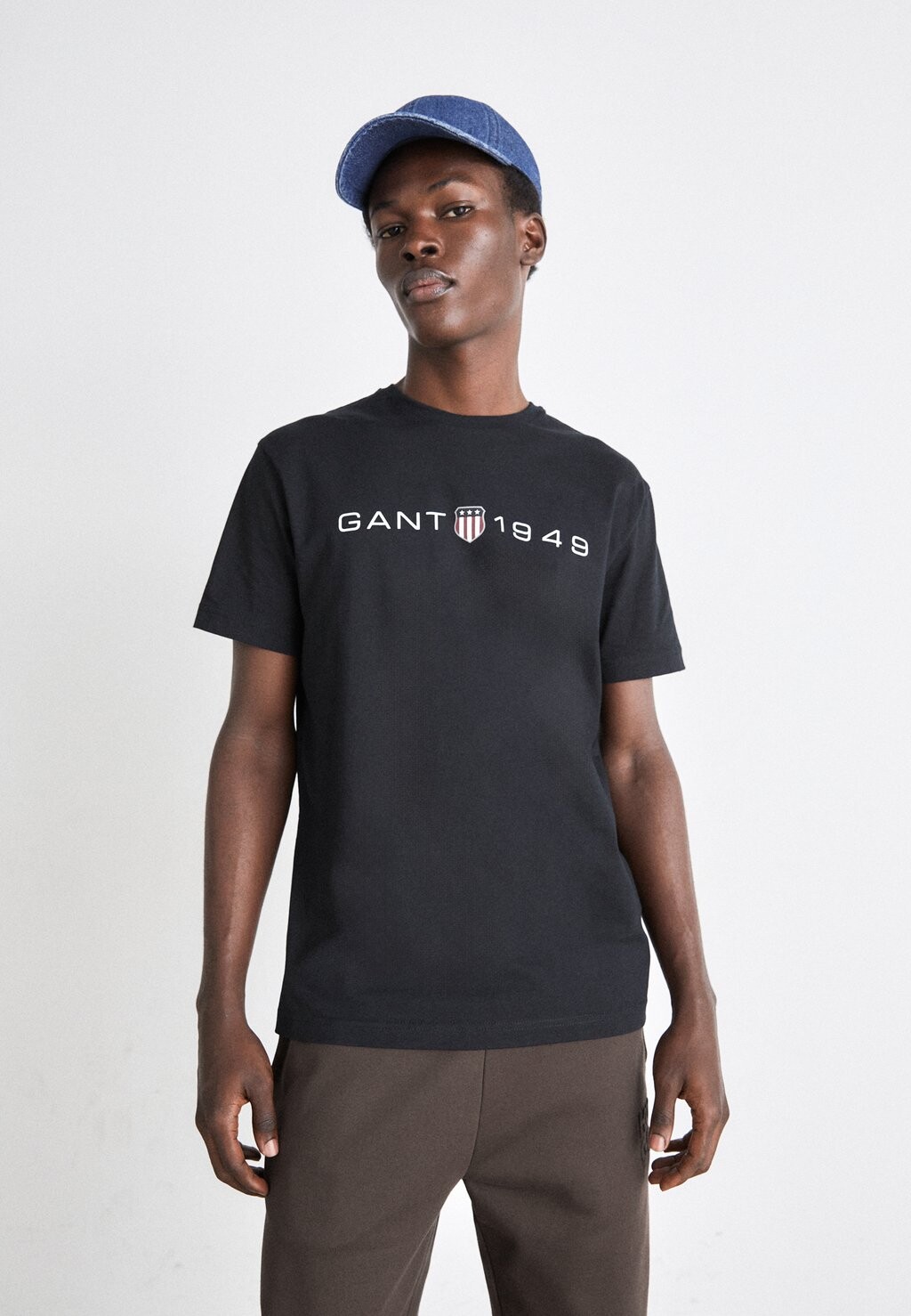 

Футболка с принтом Graphic GANT, черный
