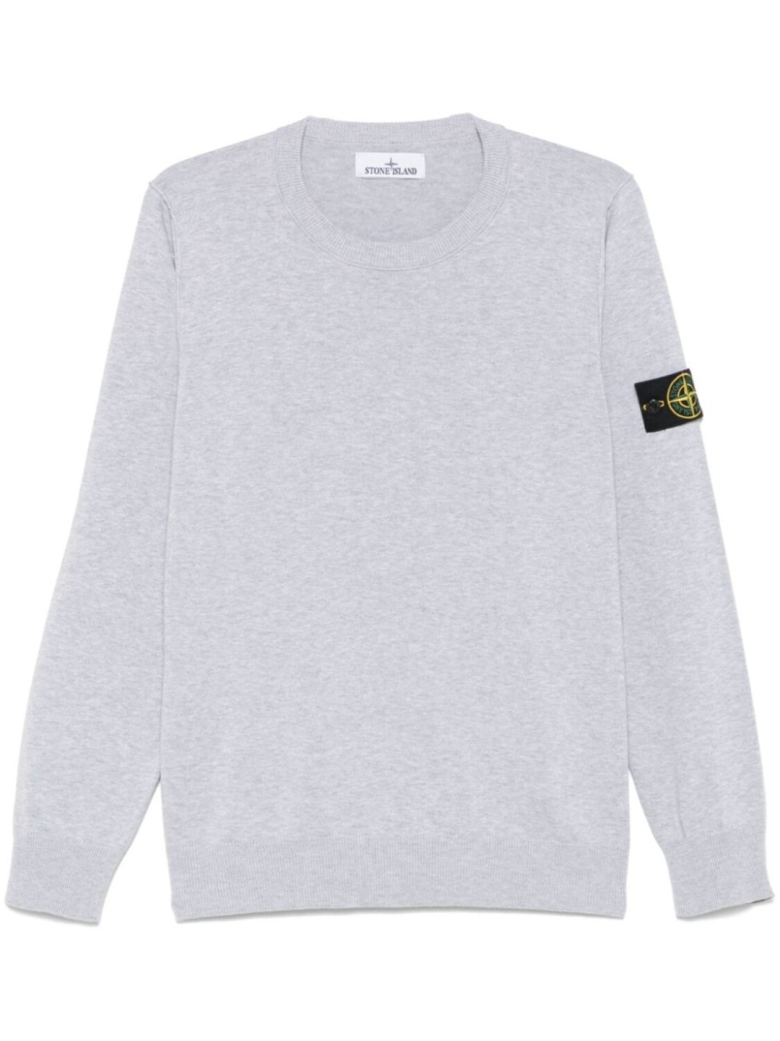 

Stone Island свитер с нашивкой Compass, серый