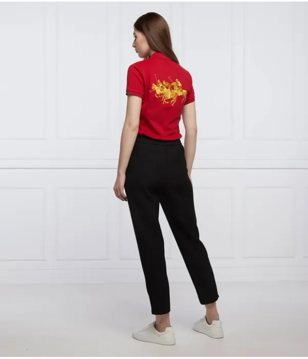 Полюс slim fit Polo Ralph Lauren, красный — фото 2