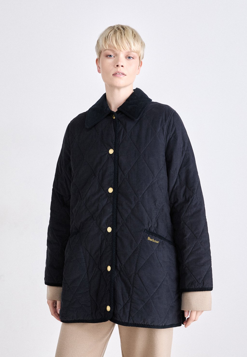 

Легкая куртка CORNELIA QUILT Barbour, темно-синий