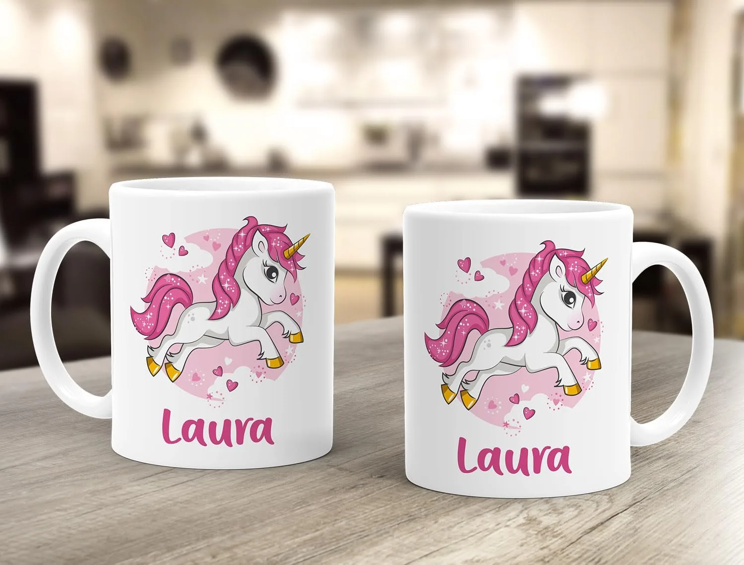 Детская кружка пластиковая Unicorn с именем для детей SpecialMe — фото 3