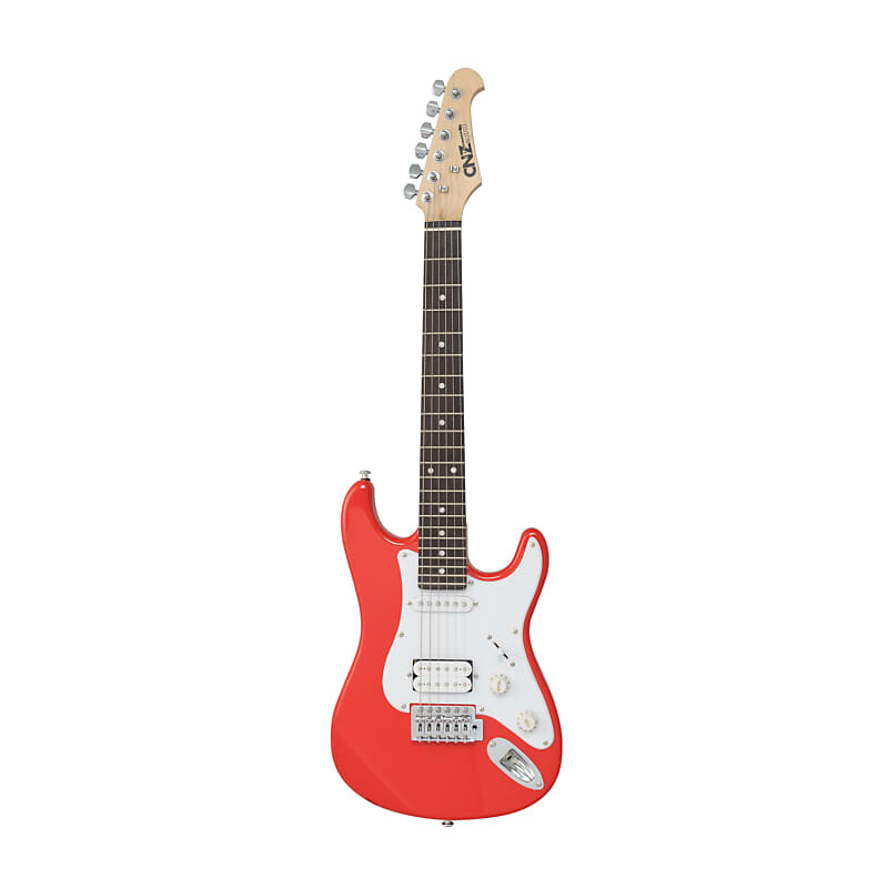 

Электрогитара CNZ Audio ST Mini Electric Guitar - Rosewood Fingerboard & Maple Neck, Fiesta Red