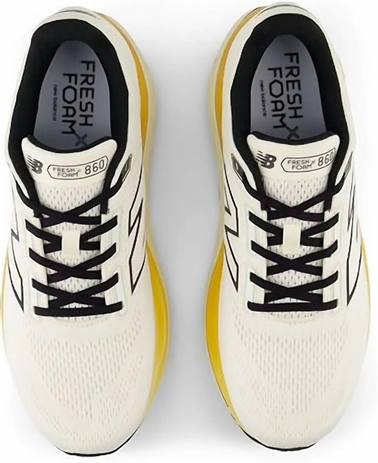 New Balance Мужские кроссовки Fresh Foam X 860 V 14, цвет морская соль/ангора/сушеный абрикос — фото 4