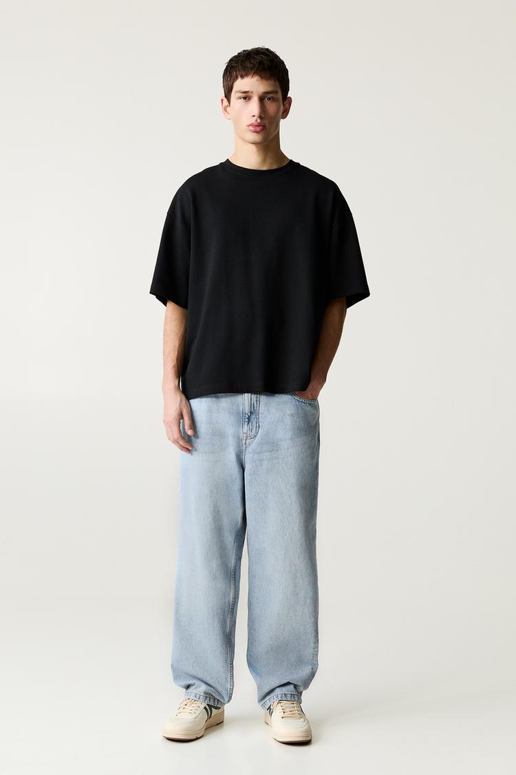 

Мешковатые джинсы Pull And Bear, индиго