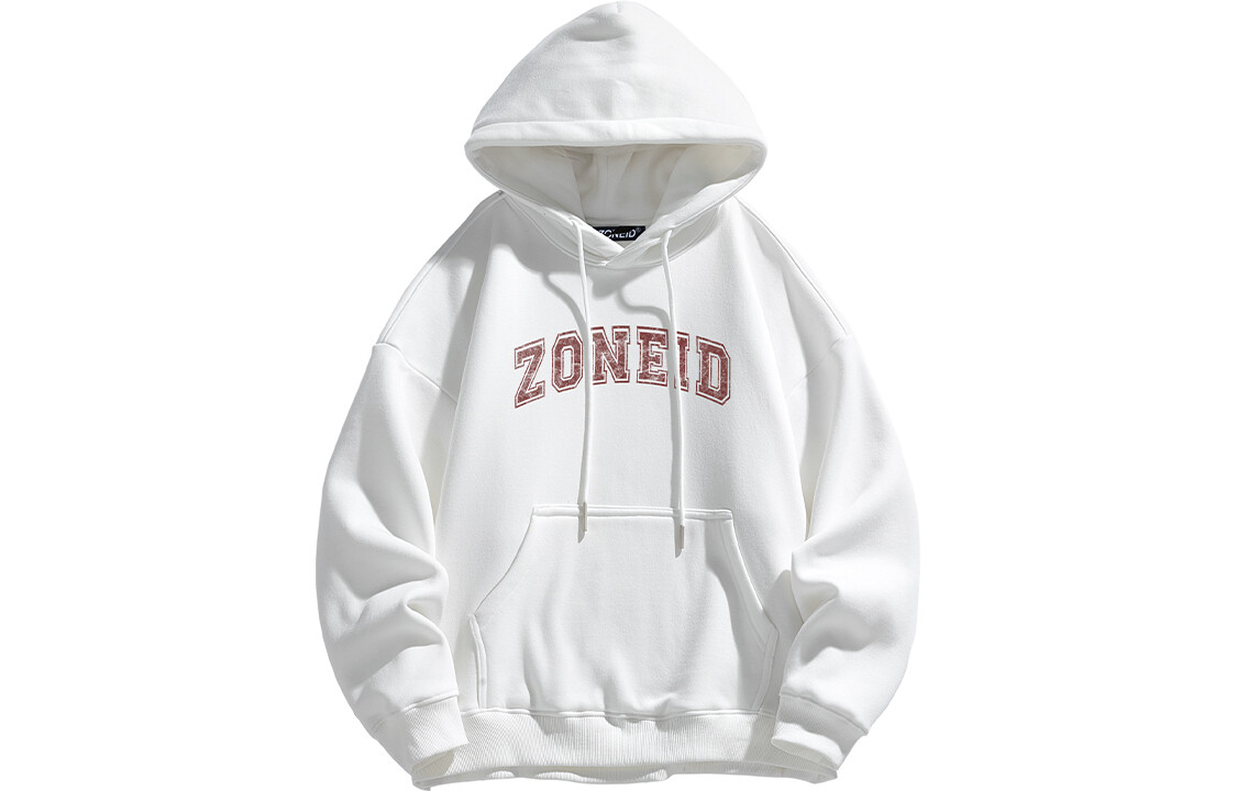 

ZONEiD Толстовка унисекс, Белый