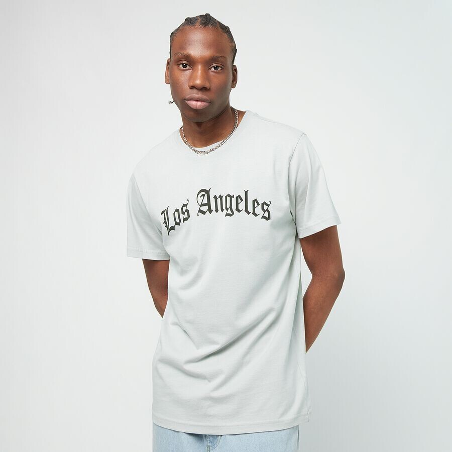 

Футболка с надписью Los Angeles Mister Tee, цвет lightasphalt
