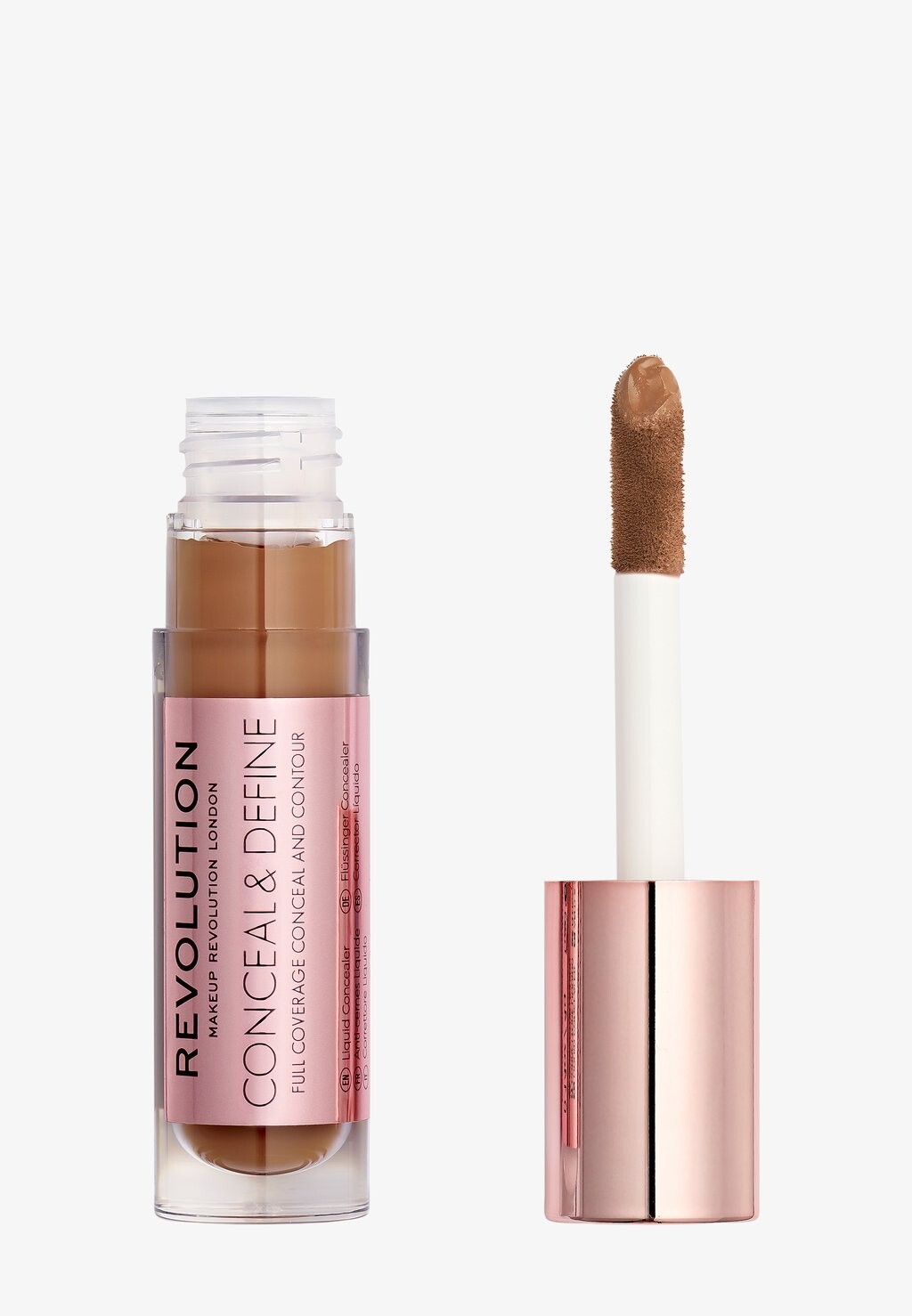 

Консилер Revolution Conceal & Define Concealer Makeup Revolution, цвет conceal & define c16