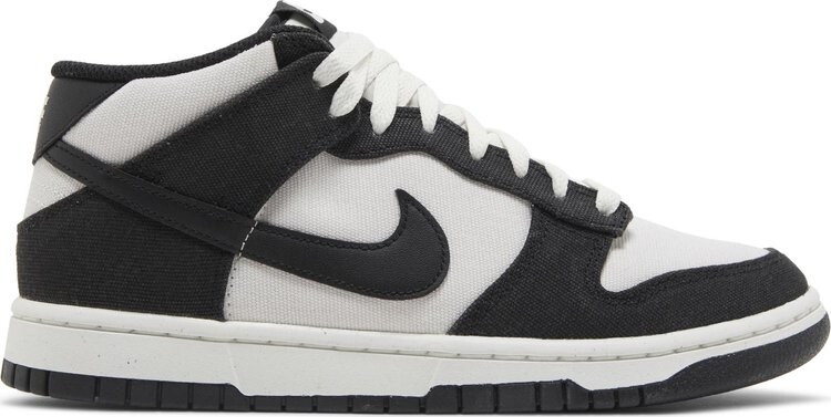 

Кроссовки Dunk Mid 'Canvas Panda', черный