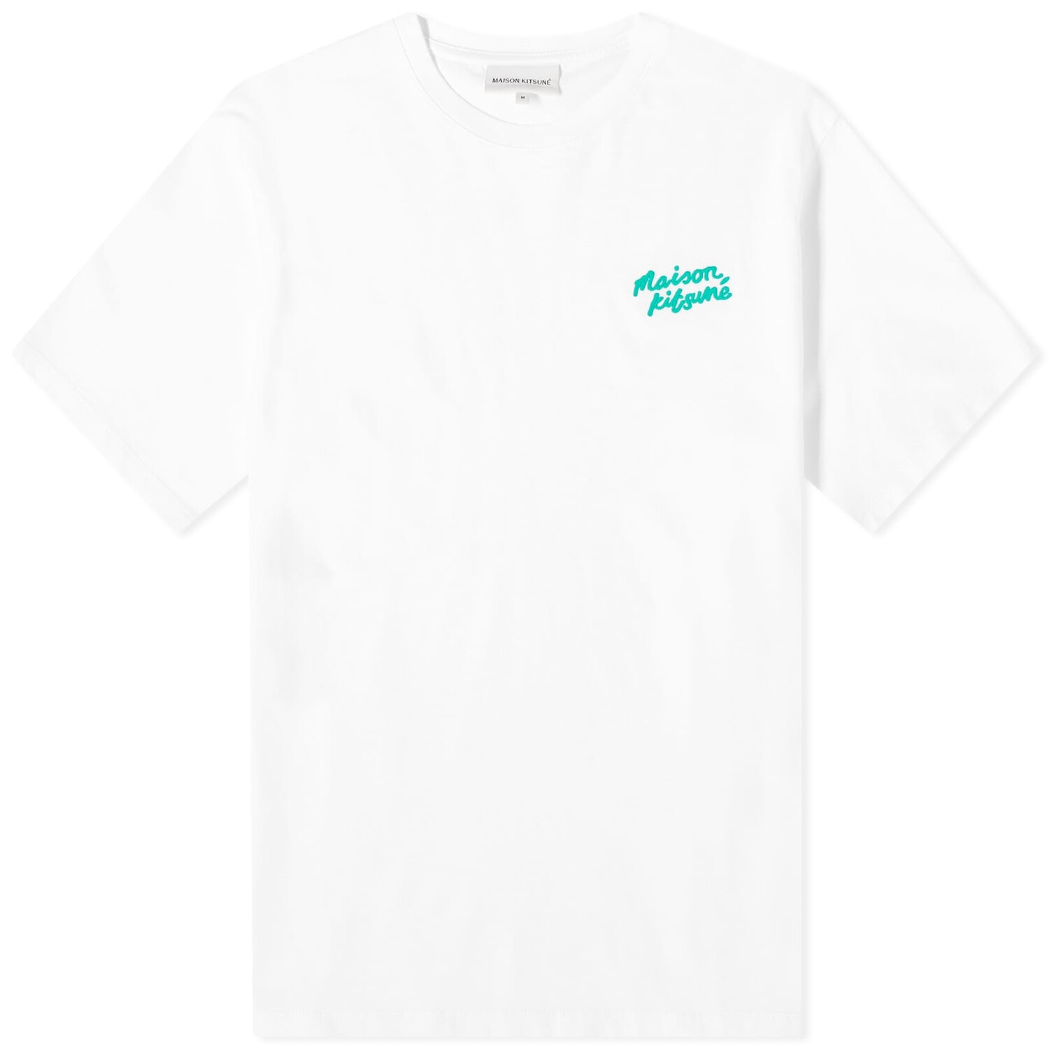 

Футболка Maison Kitsune Maison Kitsune Handwriting Regular, белый