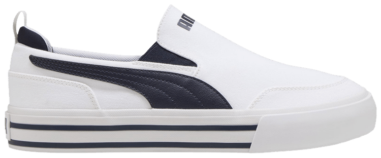 

Кроссовки Puma Court Classic Vulc Slip On 'White New Navy', белый