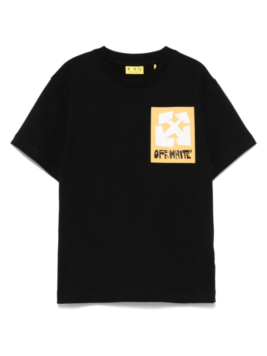 

Футболка Off-White Kids Big Label, черный