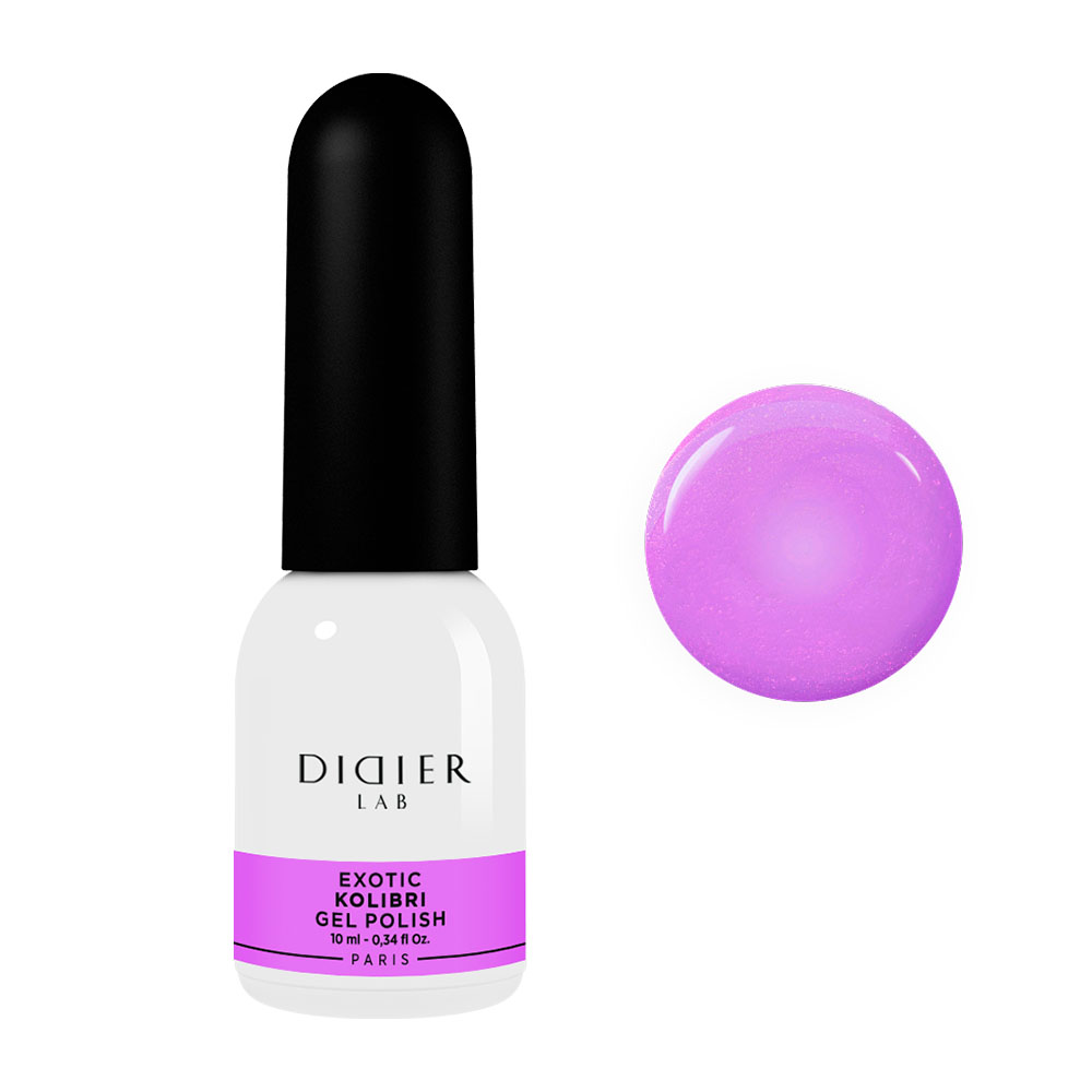 

Гель-Лак для ногтей gel polish exotic Didier Lab, цвет kolibri, 10 мл