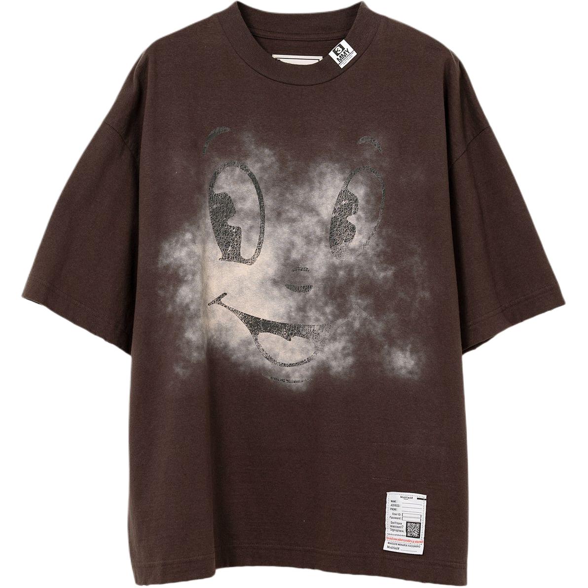 

Футболка с принтом Maison Mihara Yasuhiro, коричневый