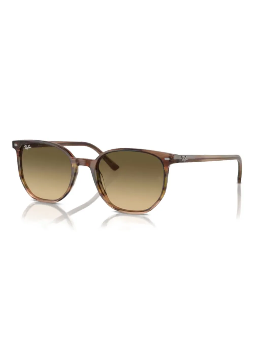

Солнцезащитные очки круглой формы Ray-Ban, коричневый