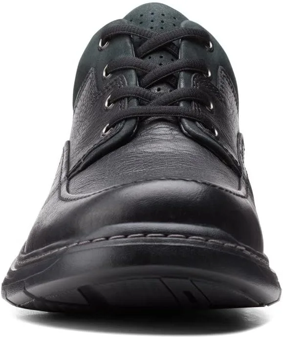 Высококачественные мужские ботинки Clarks Un Brawley, черный — фото 3