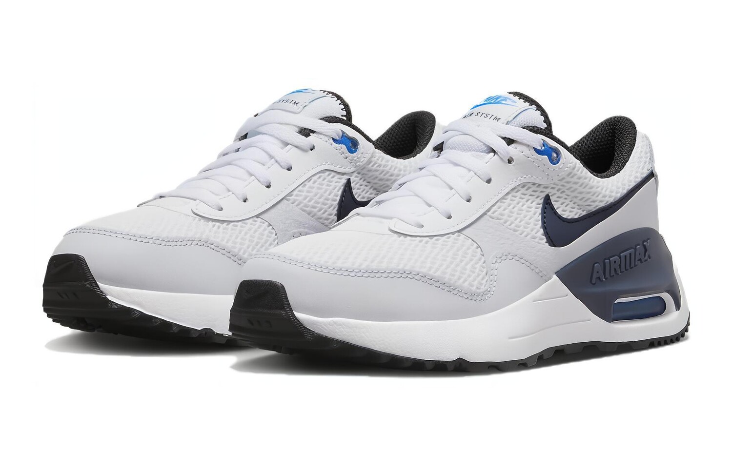 Обувь Nike Kids Lifestyle GS, White/Blue — фото 3