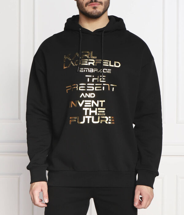 

Толстовка Regular fit Karl Lagerfeld, черный