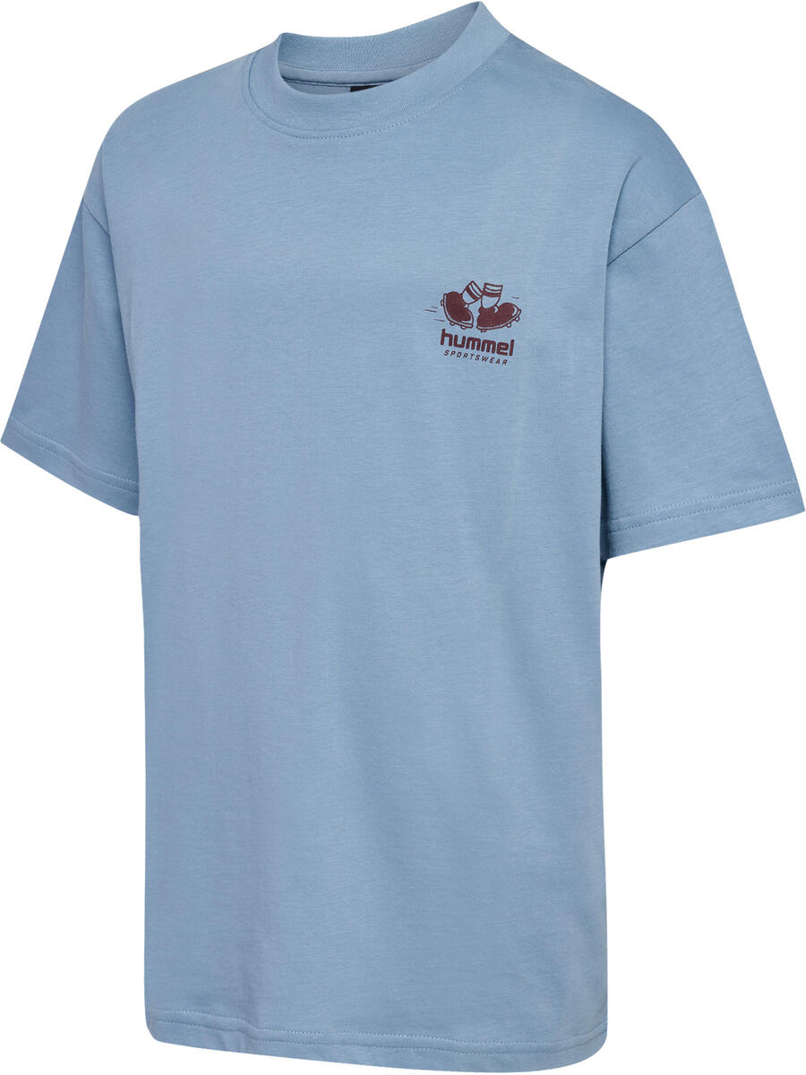 

HUMMEL Футболка свободного кроя с короткими рукавами и принтом для молодежи