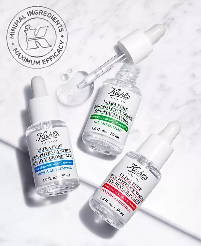 Сыворотка Kiehl's — Ультрачистая высокоэффективная с , % ниацинамида, Since — фото 3