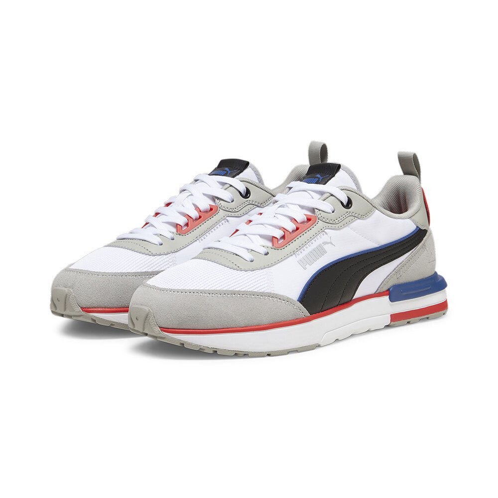 

Кроссовки Puma R22, белый, Серый, Кроссовки Puma R22, белый