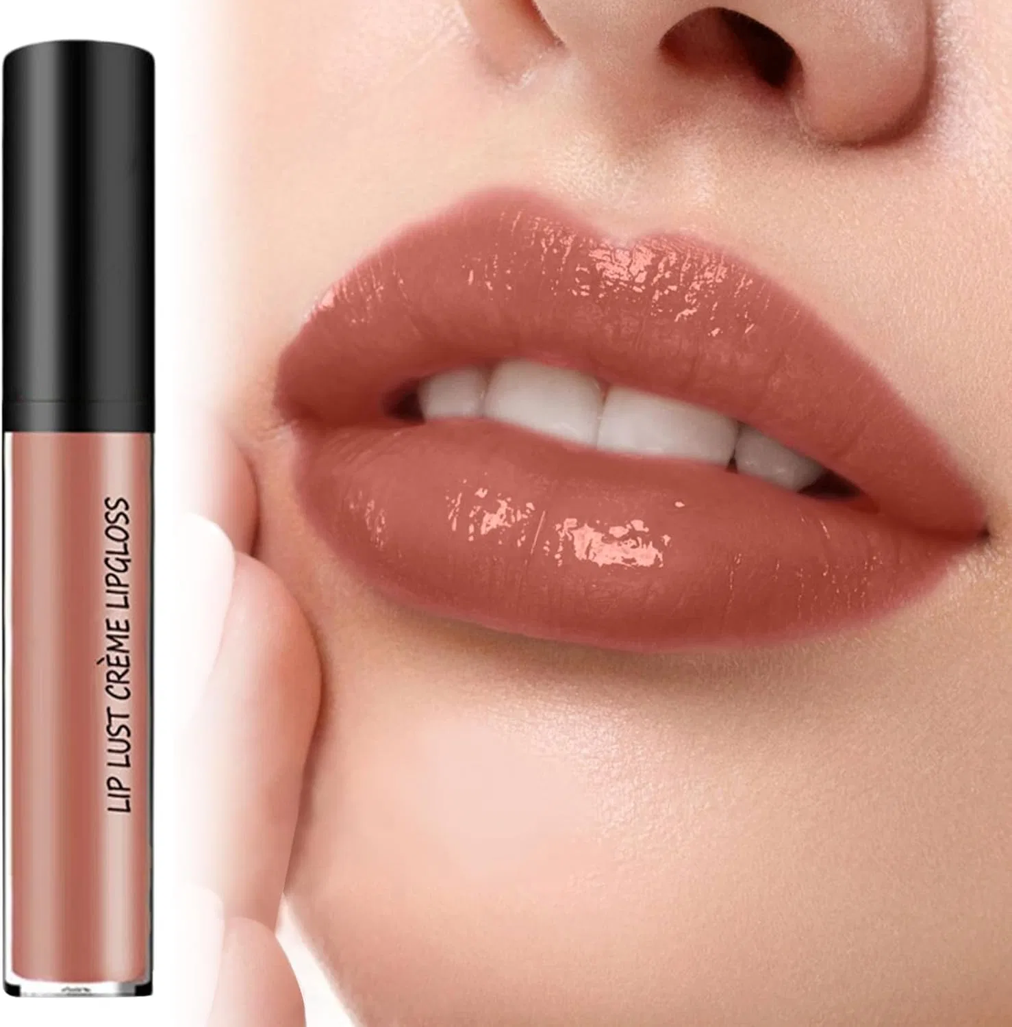 Блеск для губ Long Lasting Lip Plumper Gloss, увлажняющий, водостойкий, цвет #8 — фото 3