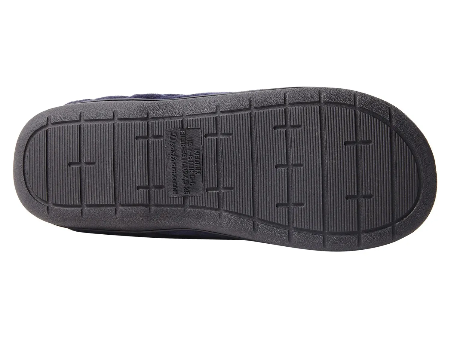 Тапочки Dearfoams Darcy Clog Slipper - женские, темно-синие — фото 3