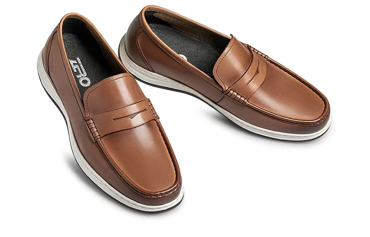 ZRO Мужские повседневные туфли low top черные/коричневые — фото 4