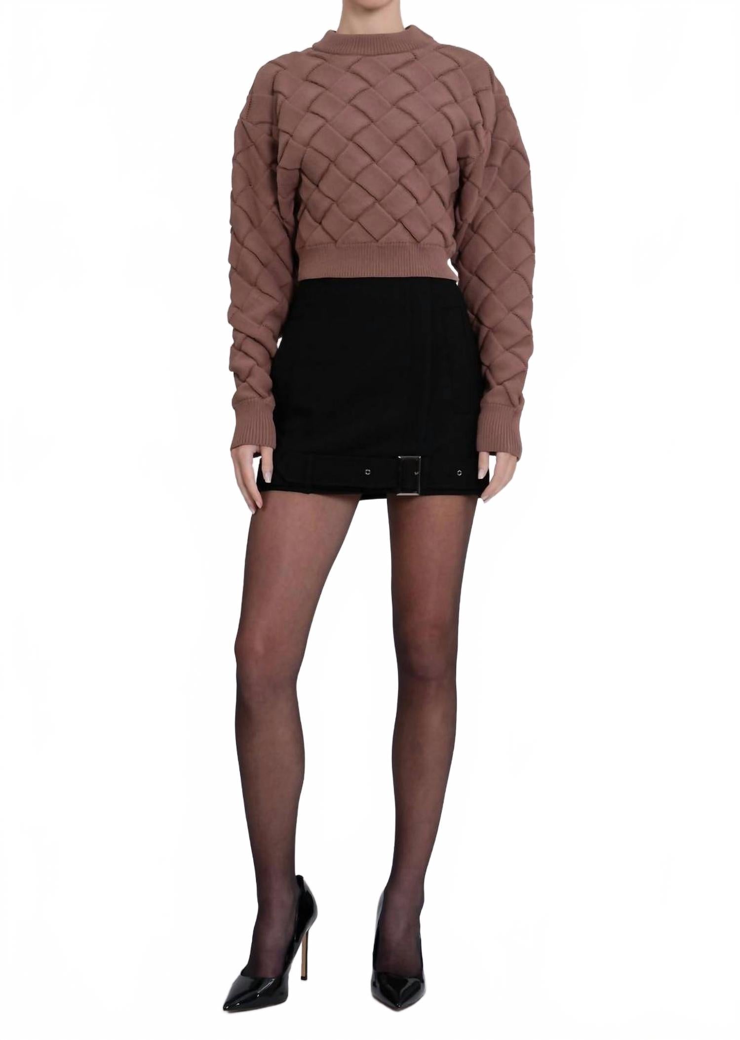 

Брентон мини-юбка черная NONCHALANTLABEL